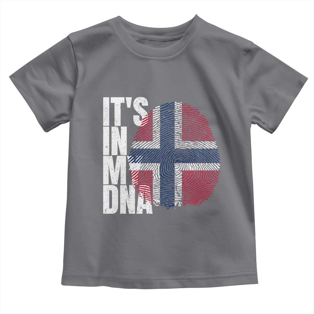 It's in My DNA Norway Norwegian Flag Pride Toddler T Shirt