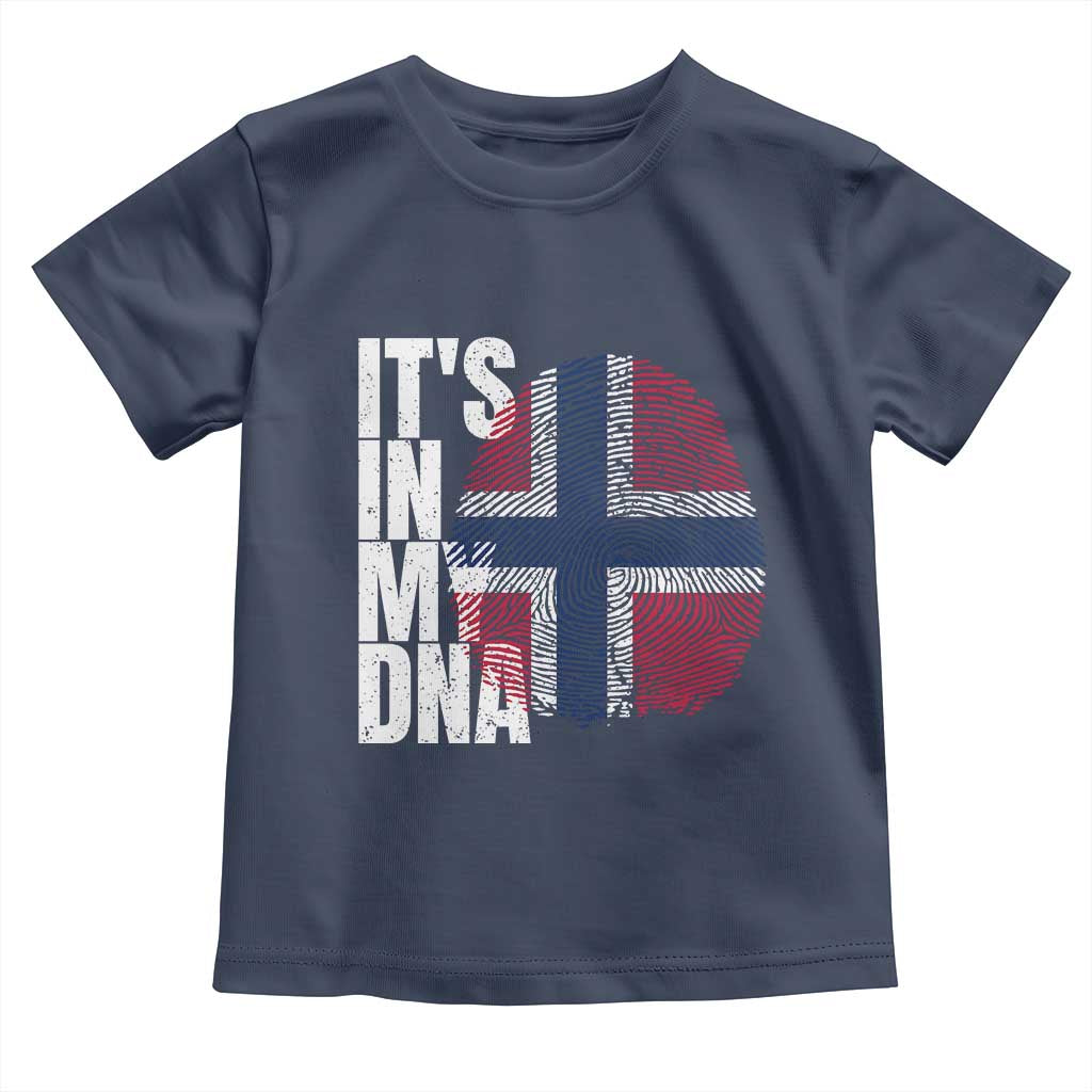 It's in My DNA Norway Norwegian Flag Pride Toddler T Shirt