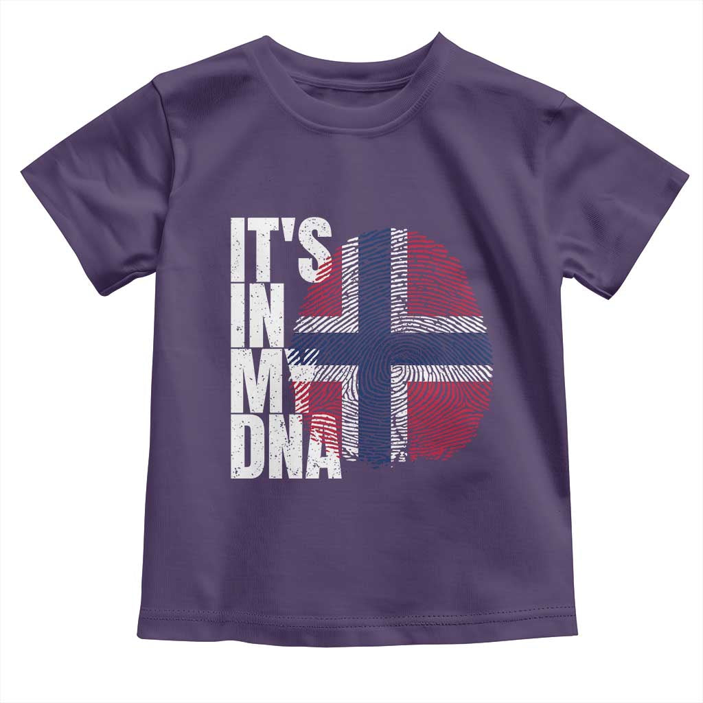 It's in My DNA Norway Norwegian Flag Pride Toddler T Shirt