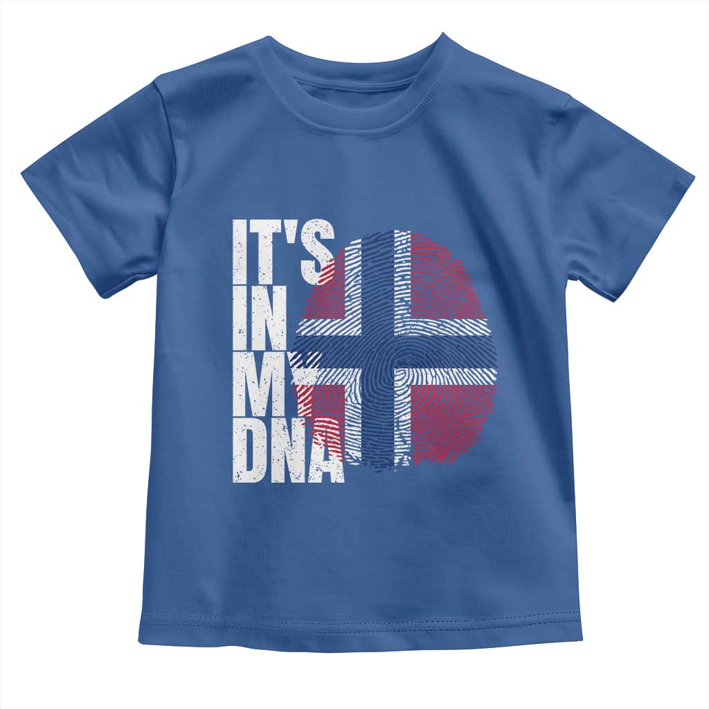 It's in My DNA Norway Norwegian Flag Pride Toddler T Shirt