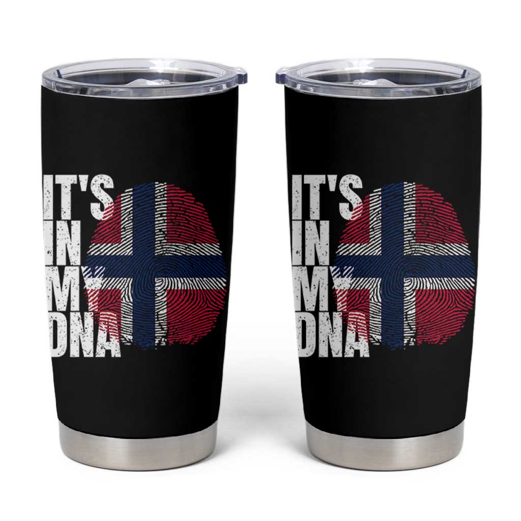 It's in My DNA Norway Norwegian Flag Pride Tumbler Cup
