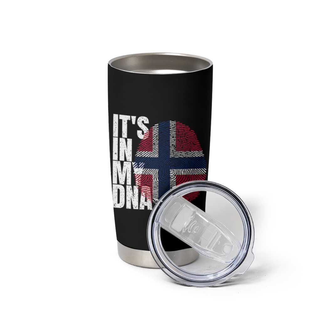 It's in My DNA Norway Norwegian Flag Pride Tumbler Cup