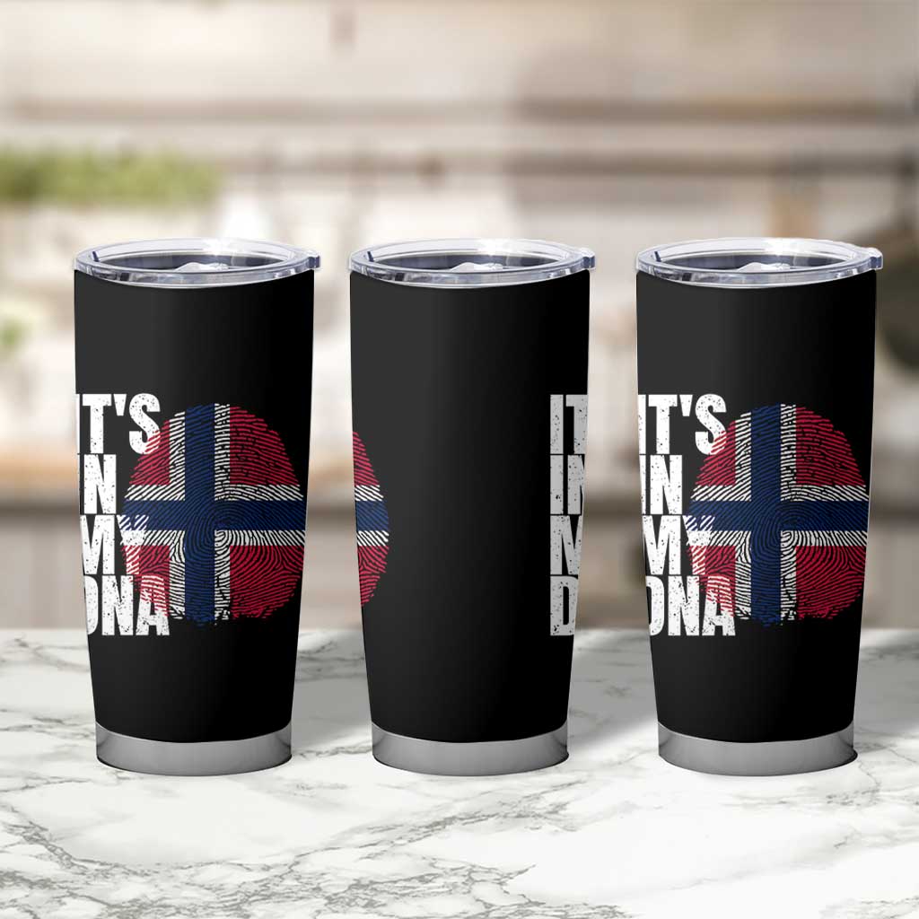 It's in My DNA Norway Norwegian Flag Pride Tumbler Cup