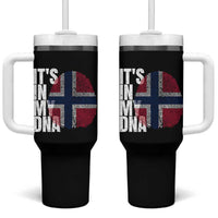 It's in My DNA Norway Norwegian Flag Pride Tumbler With Handle