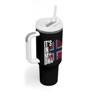 It's in My DNA Norway Norwegian Flag Pride Tumbler With Handle