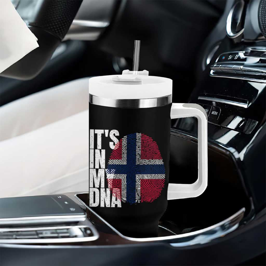 It's in My DNA Norway Norwegian Flag Pride Tumbler With Handle