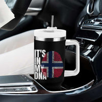 It's in My DNA Norway Norwegian Flag Pride Tumbler With Handle