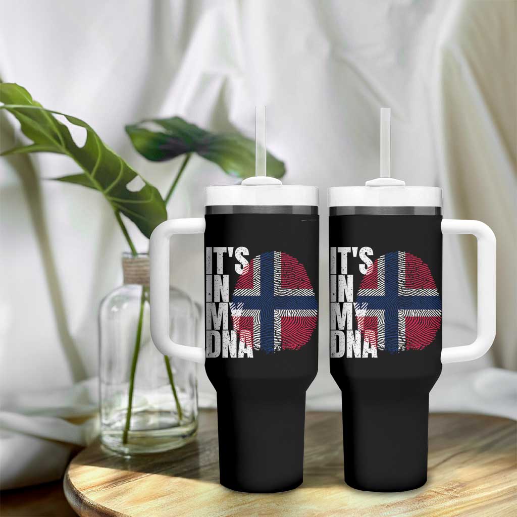 It's in My DNA Norway Norwegian Flag Pride Tumbler With Handle