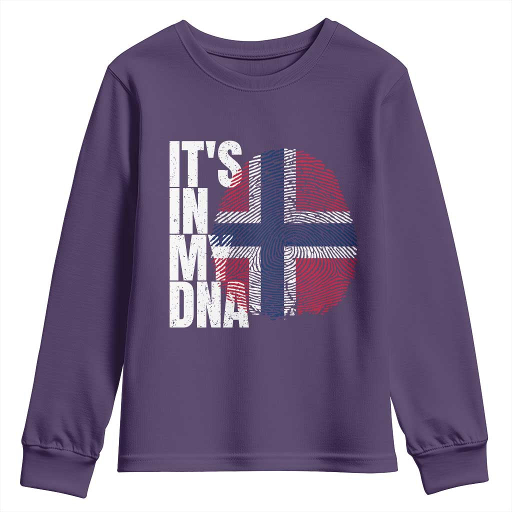 It's in My DNA Norway Norwegian Flag Pride Youth Sweatshirt