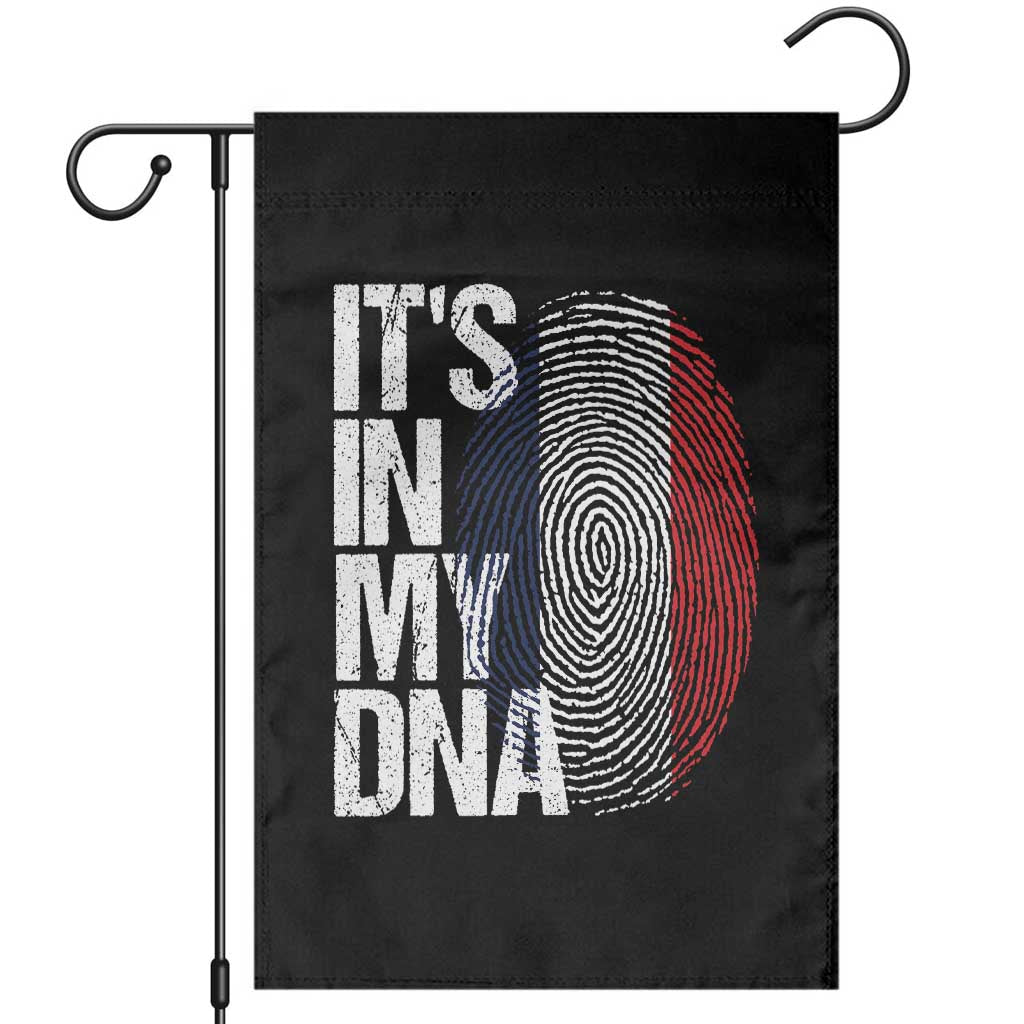 It's in My DNA France French Flag Garden Flag