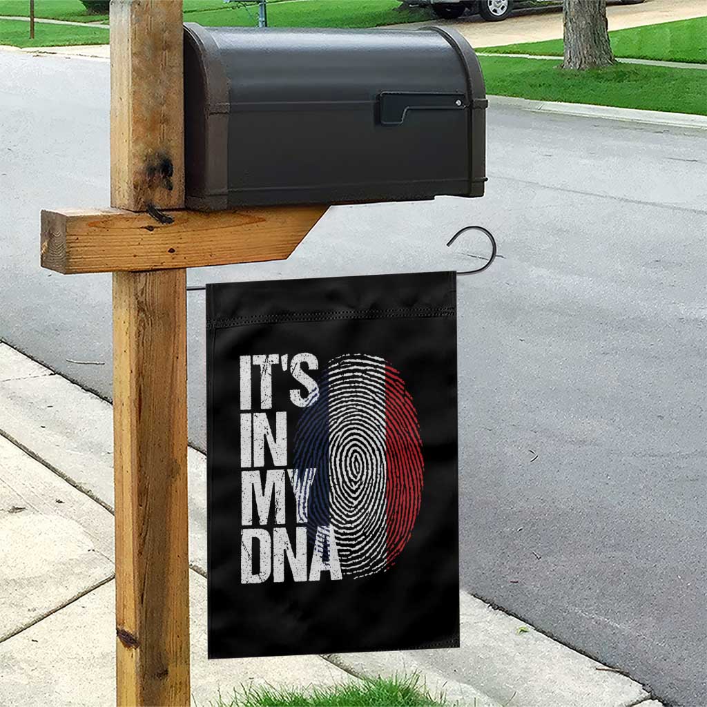 It's in My DNA France French Flag Garden Flag
