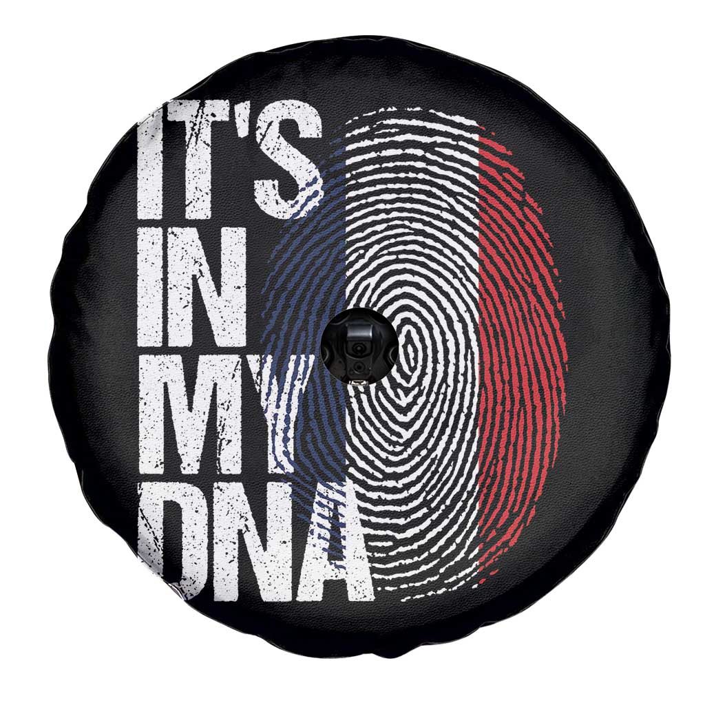 It's in My DNA France French Flag Spare Tire Cover