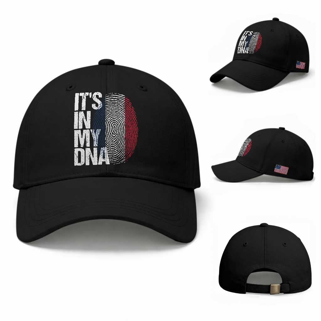 It's in My DNA France French Flag Baseball Cap