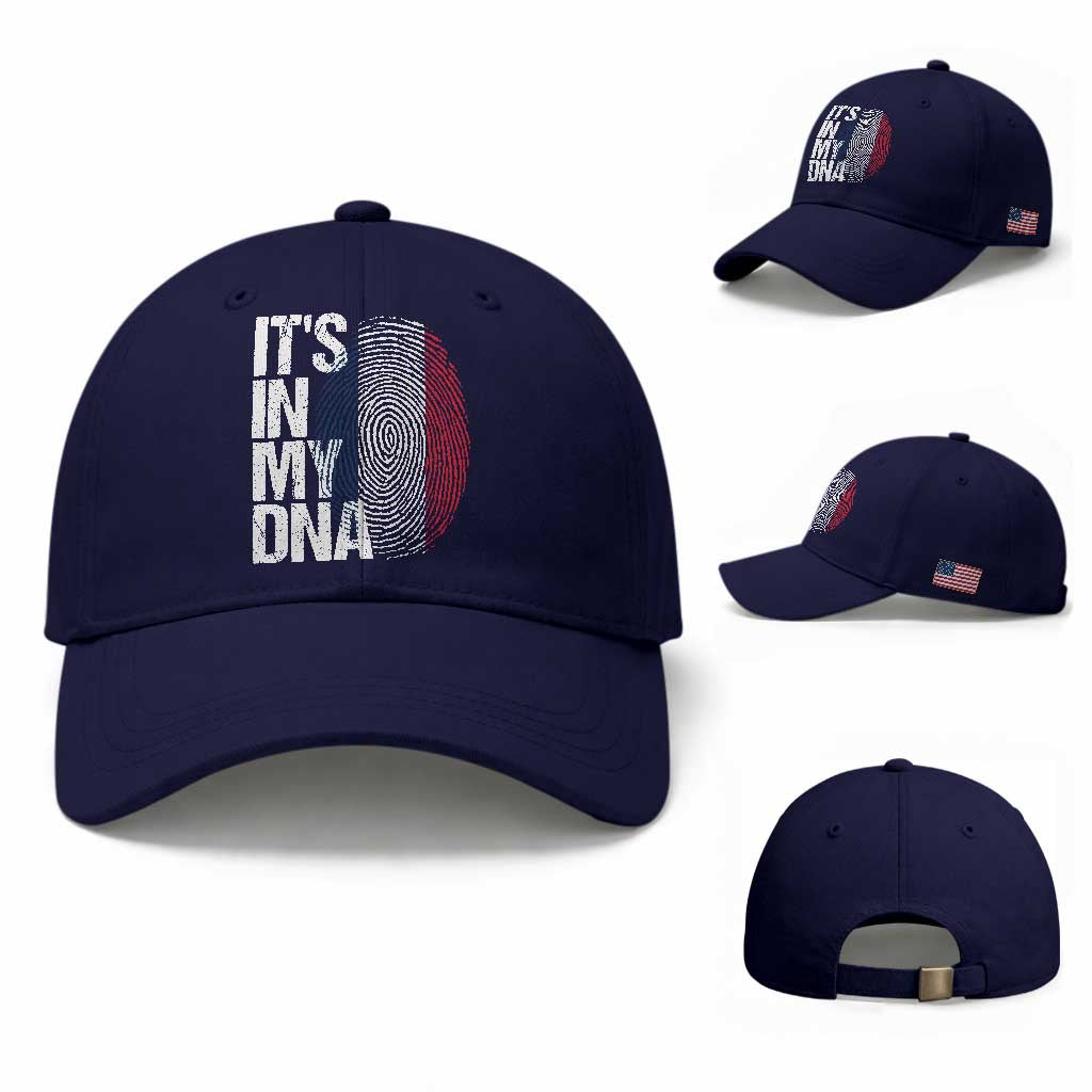 It's in My DNA France French Flag Baseball Cap