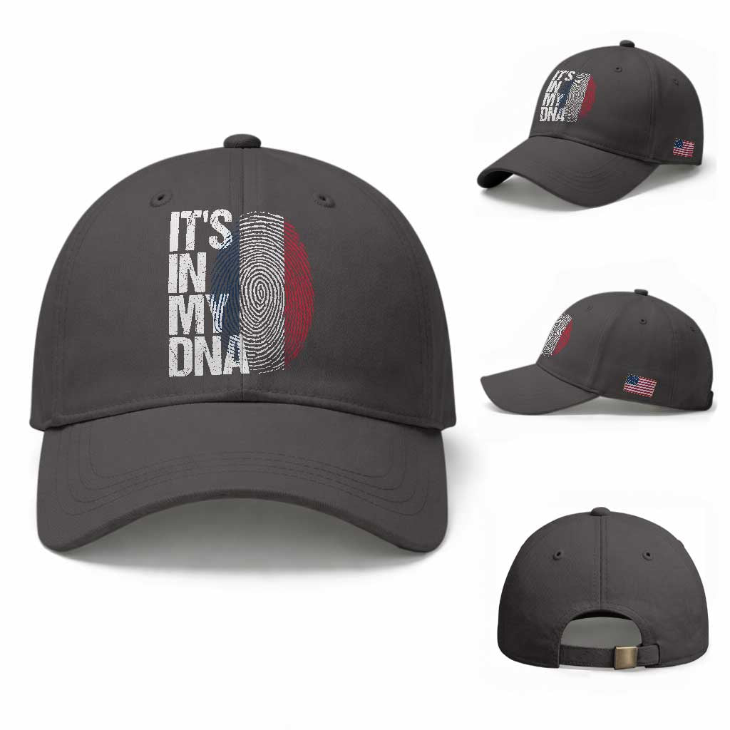 It's in My DNA France French Flag Baseball Cap