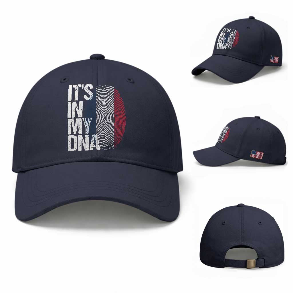 It's in My DNA France French Flag Baseball Cap