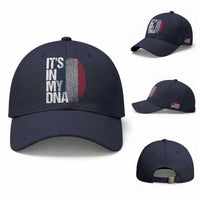 It's in My DNA France French Flag Baseball Cap
