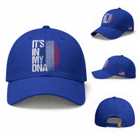 It's in My DNA France French Flag Baseball Cap