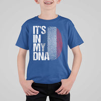It's in My DNA France French Flag T Shirt For Kid