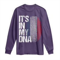 It's in My DNA France French Flag Long Sleeve Shirt