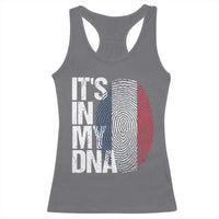 It's in My DNA France French Flag Racerback Tank Top