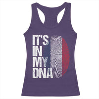 It's in My DNA France French Flag Racerback Tank Top