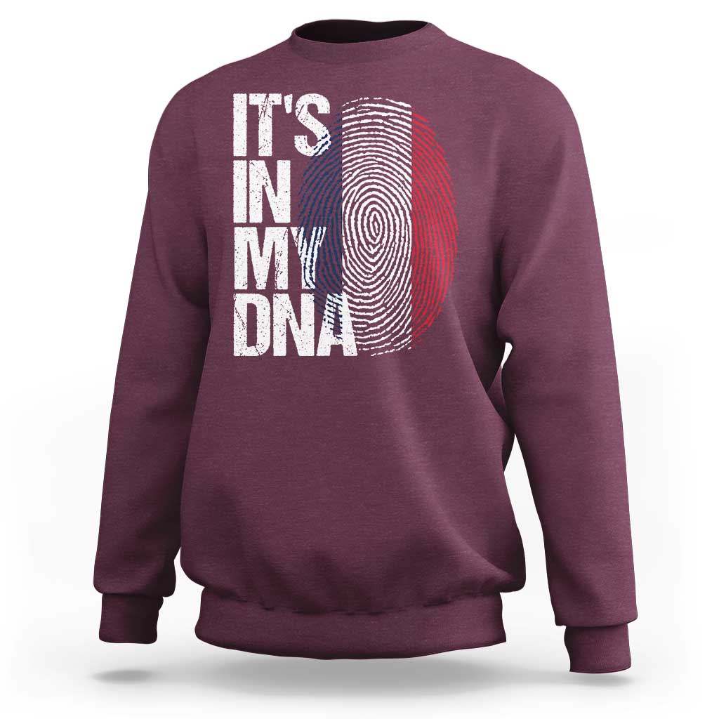 It's in My DNA France French Flag Sweatshirt