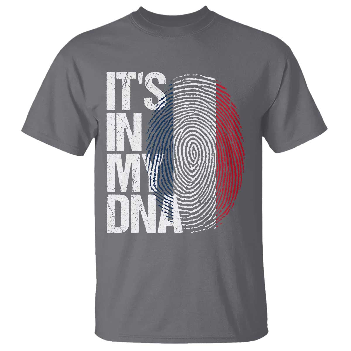 It's in My DNA France French Flag T Shirt