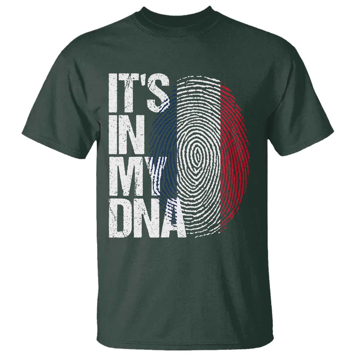 It's in My DNA France French Flag T Shirt