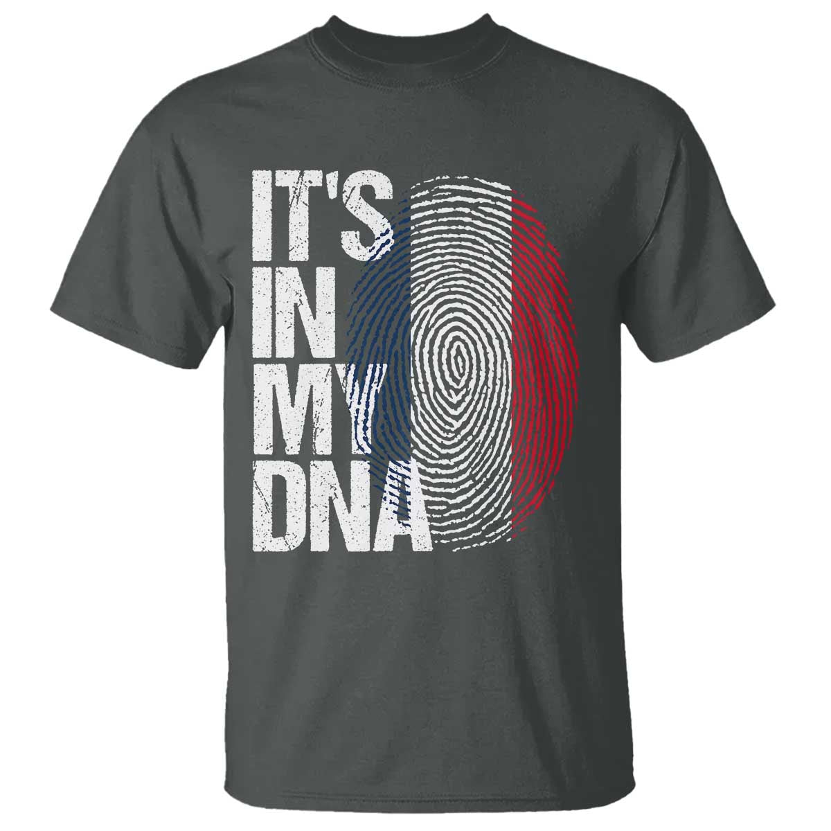 It's in My DNA France French Flag T Shirt