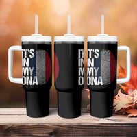 It's in My DNA France French Flag Tumbler With Handle