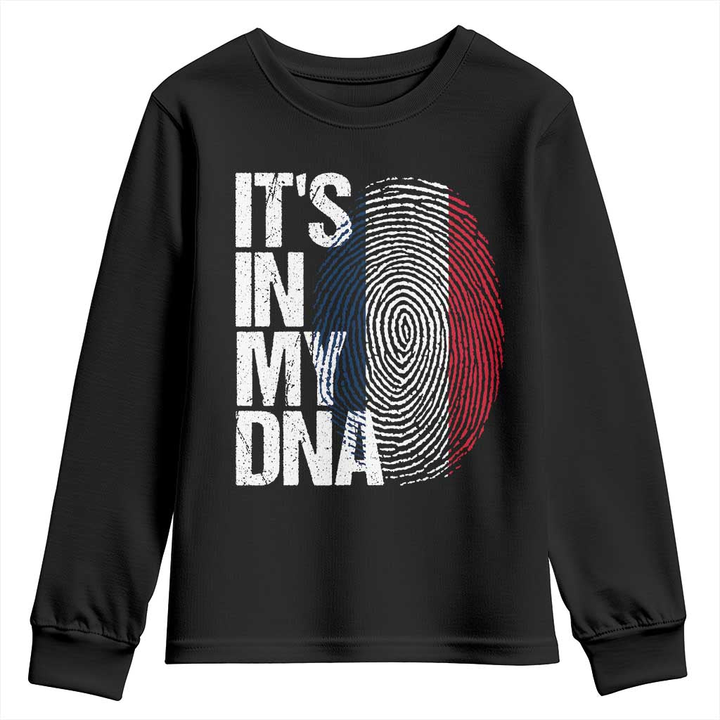 It's in My DNA France French Flag Youth Sweatshirt