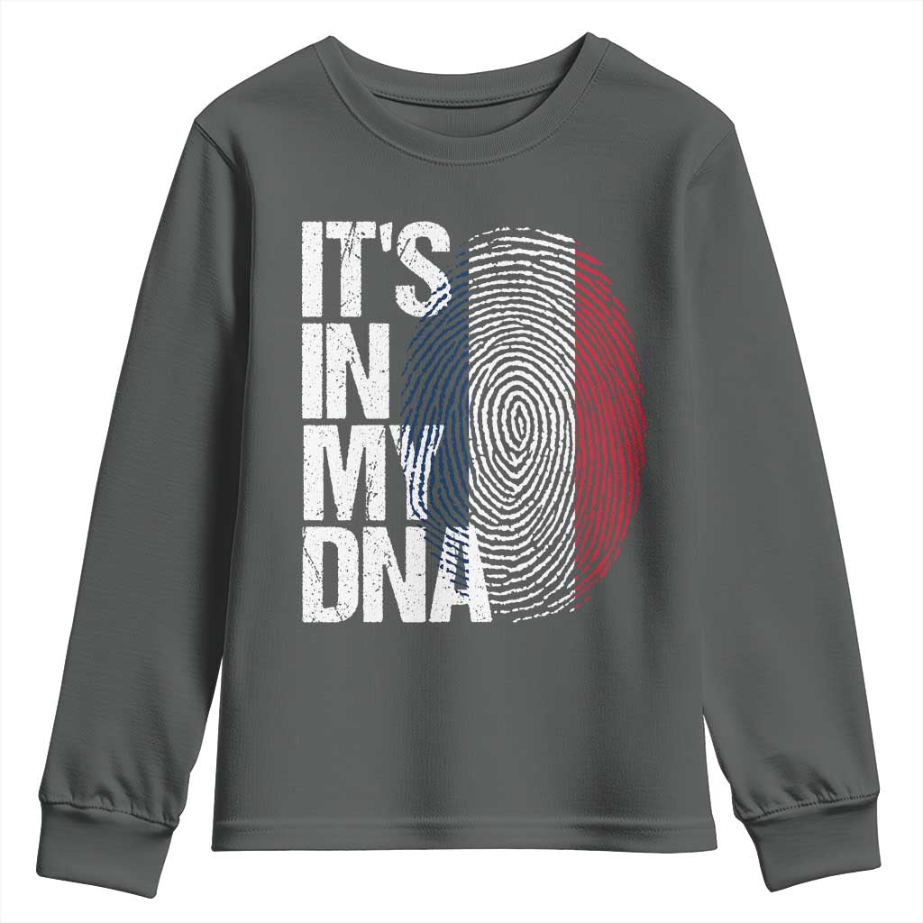It's in My DNA France French Flag Youth Sweatshirt
