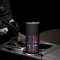 Norwegian Roots Half American Flag USA Norway Pride Skinny Tumbler
