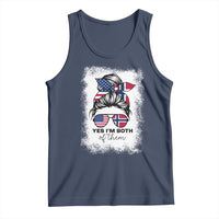 Yes I'm Both of Them Half Norwegian American Tank Top