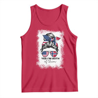 Yes I'm Both of Them Half Norwegian American Tank Top