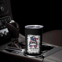 Yes I'm Both of Them Half Norwegian American Tumbler Cup