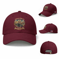 Route Highway 66 Turns 100 I Turn 65 Baseball Cap Vintage 1961 Road Sign Antique Car Lover 65th Birthday Gift