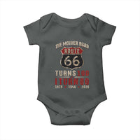 Route Highway 66 Turns 100 I Turn 80 Baby Onesie Vintage 1946 Road Sign 80th Birthday Gift