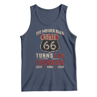 Route Highway 66 Turns 100 I Turn 60 Tank Top Vintage 1966 Road Sign 60th Birthday Gift