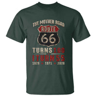 Route Highway 66 Turns 100 I Turn 55 T Shirt Vintage 1971 Road Sign 55th Birthday Gift