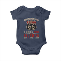 Route Highway 66 Turns 100 I Turn 45 Baby Onesie Vintage 1981 Road Sign 45th Birthday Gift