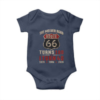 Route Highway 66 Turns 100 I Turn 40 Baby Onesie Vintage 1986 Road Sign 40th Birthday Gift