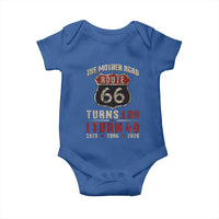 Route Highway 66 Turns 100 I Turn 40 Baby Onesie Vintage 1986 Road Sign 40th Birthday Gift