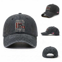 Route Highway 66 Turns 100 I Turn 45 Washed Cotton Baseball Cap Vintage 1981 Born American Road Sign 45th Birthday Gift
