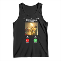 Funny Santa Jesus Video Call Tank Top - Wonder Print Shop