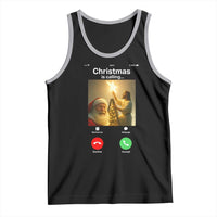 Funny Santa Jesus Video Call Tank Top - Wonder Print Shop