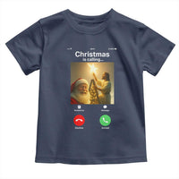 Funny Santa Jesus Video Call Toddler T Shirt - Wonder Print Shop