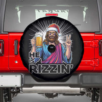 Jesus Christmas Spare Tire Cover Funny Drinking Beer Xmas Holiday - Wonder Print Shop