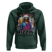 Jesus Christmas Hoodie Funny Drinking Beer Xmas Holiday - Wonder Print Shop